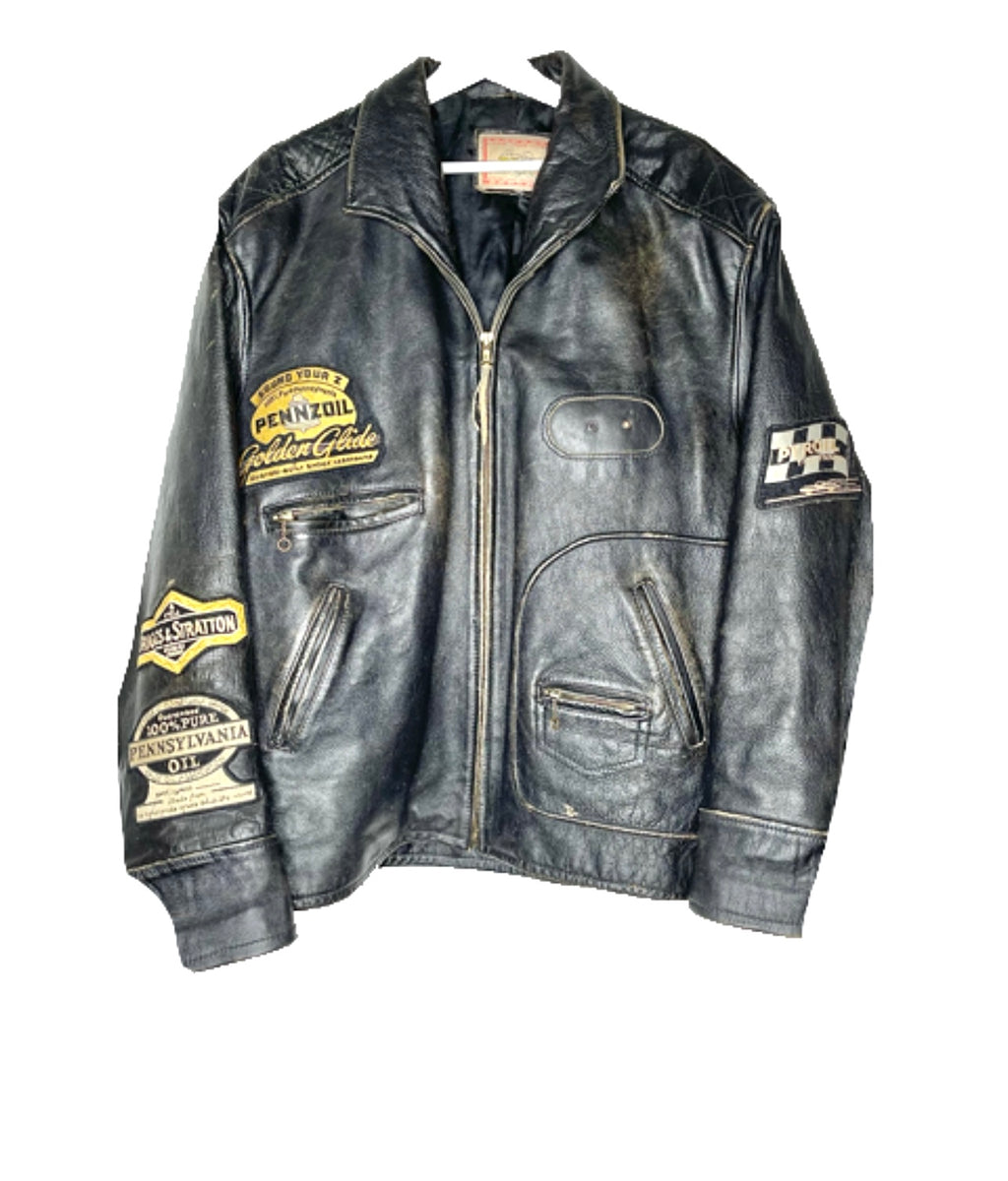 Lee trevor hot sale leather jacket